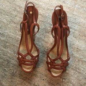 VINTAGE early 2000s Celine Platform Sandals